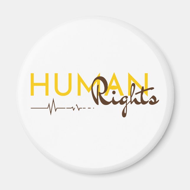 Aimant Lifeline to Human Rights (Devant)