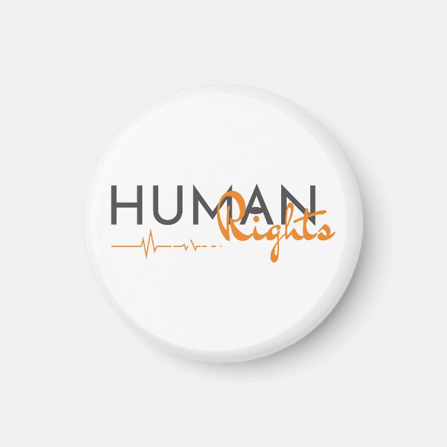 Aimant Lifeline to Human Rights (Devant)