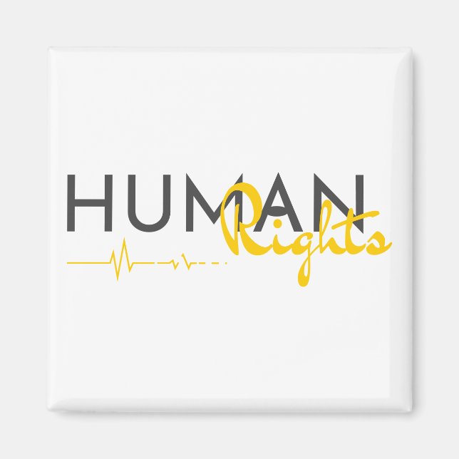 Aimant Lifeline to Human Rights (Devant)