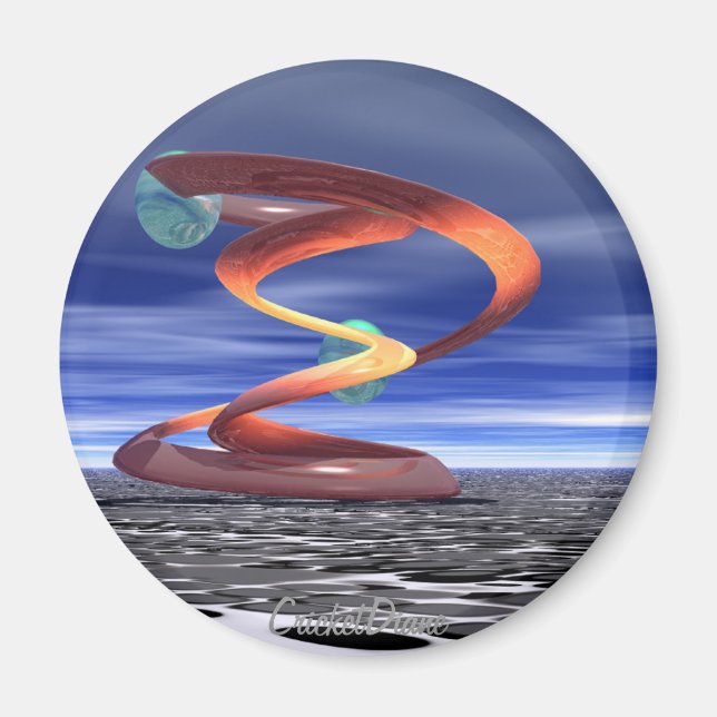 Aimant : Light Wave 5 : Designer Produits par CricketDian (Devant)