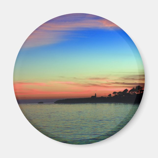 Aimant Lighthouse Point, Père Noël Cruz, CA (Devant)