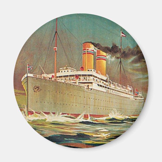 Aimant Ligne américaine norvégienne (Devant)