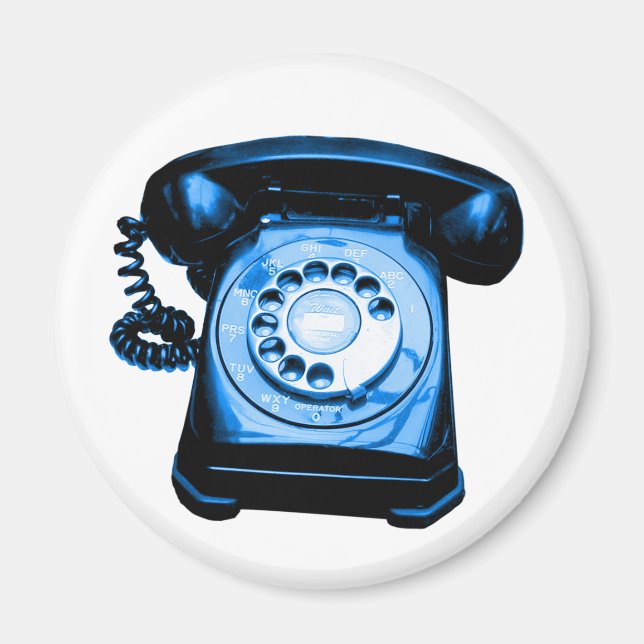 Aimant Ligne bleue (Devant)