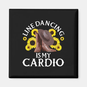Aimant Ligne Danser Art Pour Femmes Hommes Pays Danser Ro