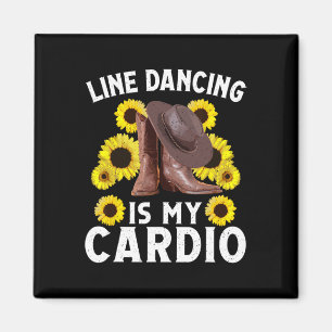 Aimant Ligne Danser Art Pour Femmes Hommes Pays Danser Ro