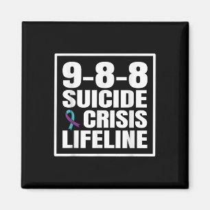 Aimant Ligne d'assistance pour la prévention du suicide 9