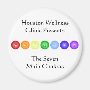 Aimant Ligne de 7 chakras