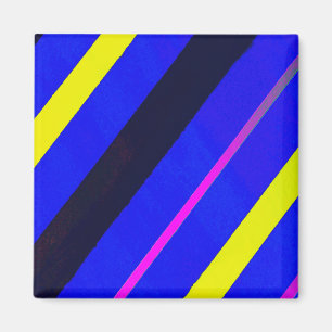 Aimant Lignes bleues