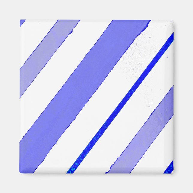 Aimant Lignes bleues (Devant)