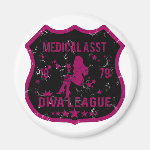 Aimant Ligue Médicale de diva d'Asst