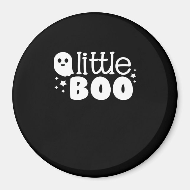 Aimant Lil Boo Halloween Style Vintage (Devant)