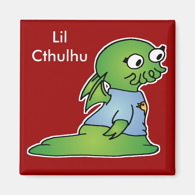 Aimant Lil Cthulhu (Devant)