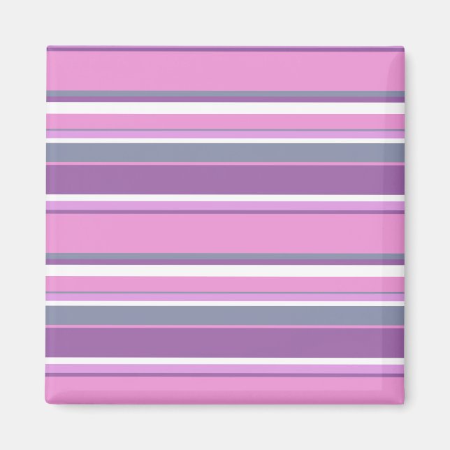 Aimant Lilac rayures (Devant)