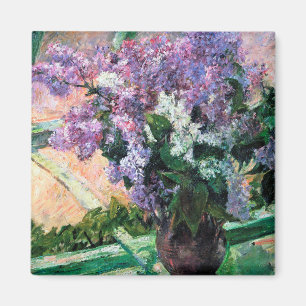 Aimant Lilacs dans une fenêtre, Mary Cassatt