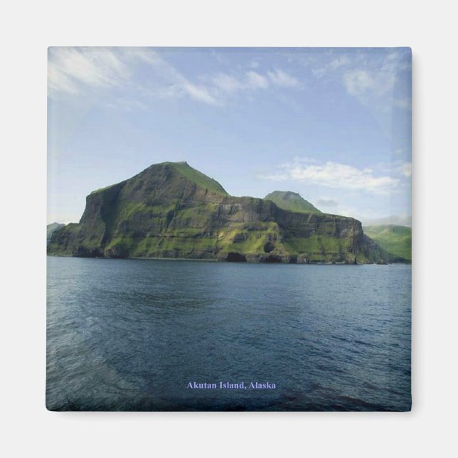 Aimant L'île d'Akutan (Devant)