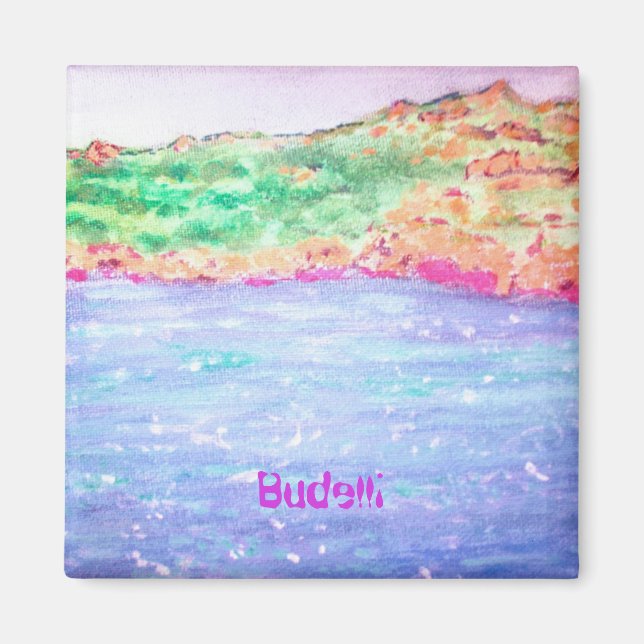 Aimant L'île de Budelli (Devant)