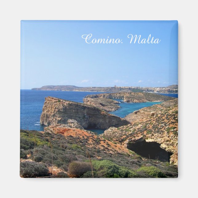 Aimant l'île de Comino à Malte (Devant)