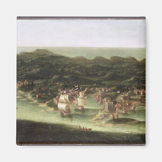 Aimant L'île de la Barbade, vers 1694 (huile sur toile) (Devant)