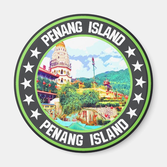 Aimant L'île de Penang (Devant)