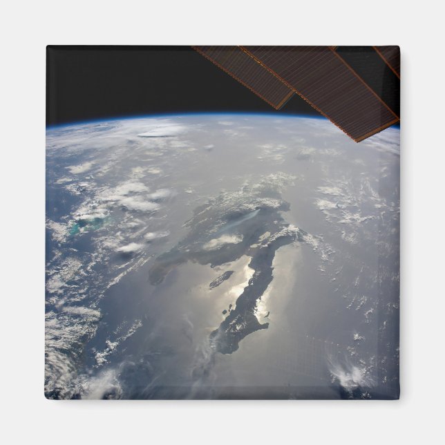 Aimant L'Île D'Hispaniola Avec Sunglin (Devant)