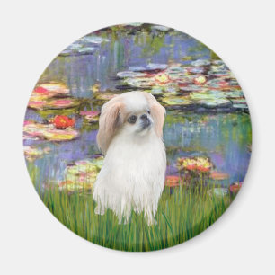 Aimant Lilies 2 - Chin japonais (L2)