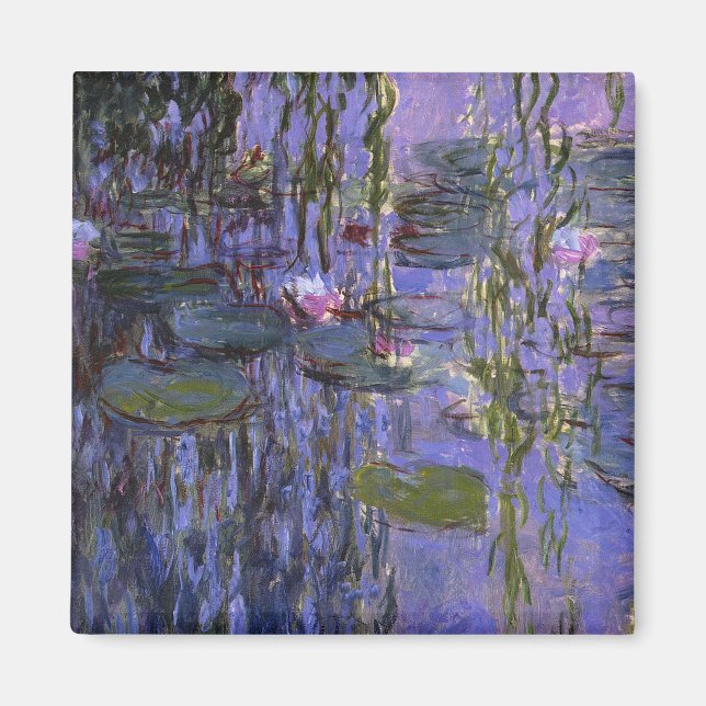 Aimant - Lillies d'eau (Devant)