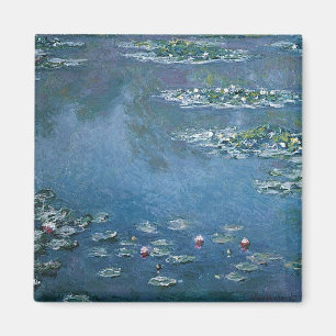Aimant Lillies d'eau par Claude Monet