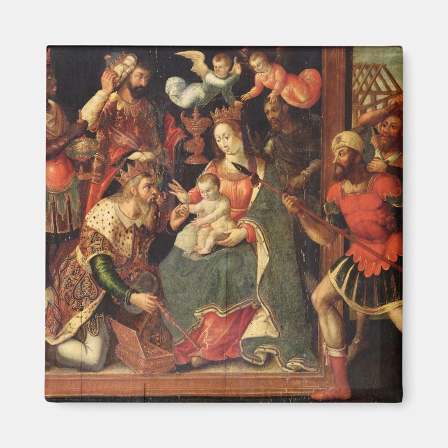 Aimant L'image de l'adoration des Mages (Devant)