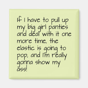 Aimant Lime Green Mettre sur les culottes de grandes fill