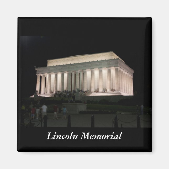 Aimant Lincoln Memorial, Washington DC (Devant)