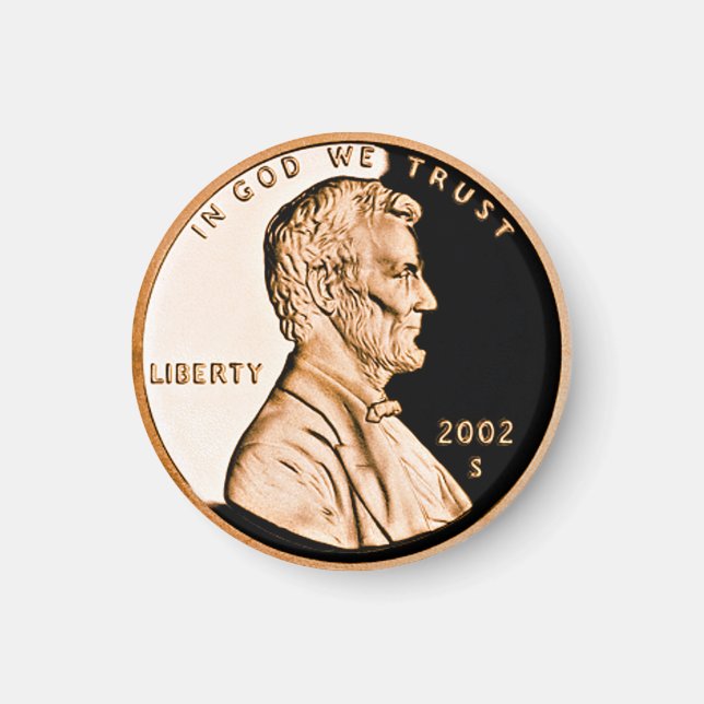 Aimant Lincoln Penny Classic 2002 (Devant)