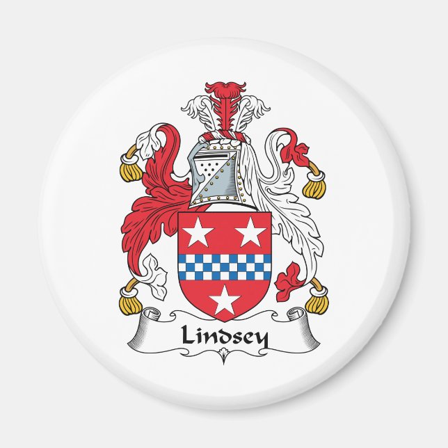 Aimant Lindsey Family Crest (Devant)