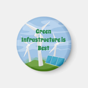 Aimant L'infrastructure verte est la meilleure