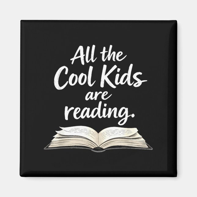 Aimant L'inspiration des lecteurs les enfants branchés li (Devant)