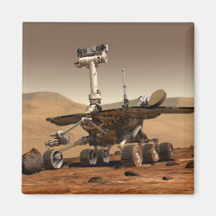 Aimant L'interprétation de l'artiste de Mars Rover