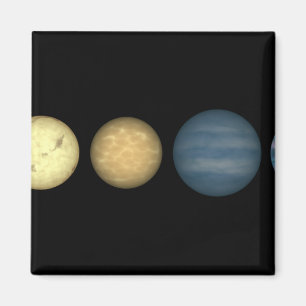 Aimant L'interprétation d'un artiste comparant les nains