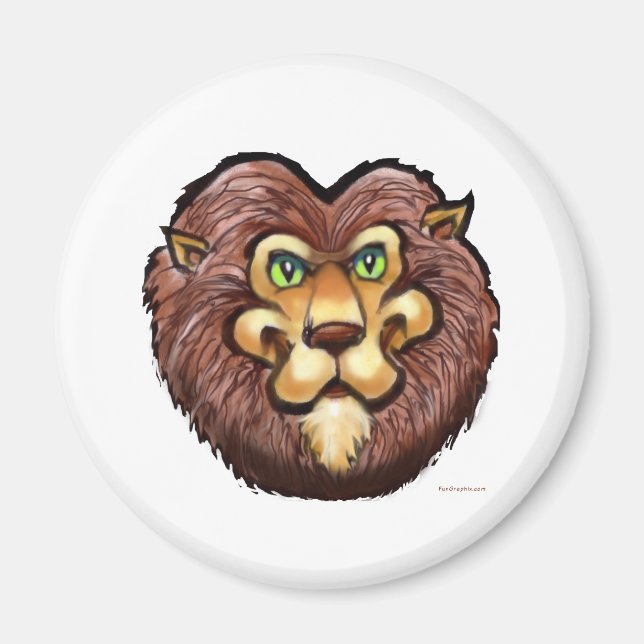 Aimant Lion (Devant)