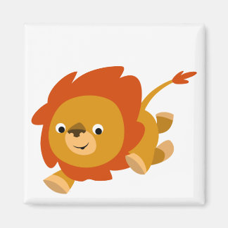 Aimant Lion Carton Rapide