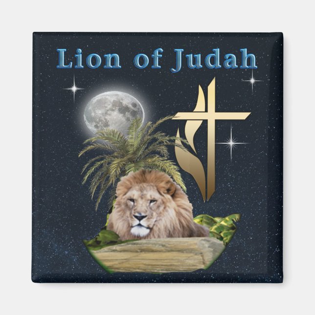 Aimant Lion De Juda (Devant)