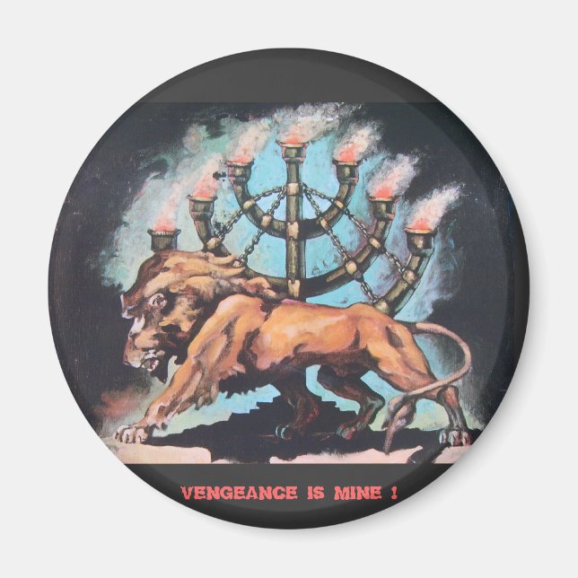 AIMANT LION DE JUDAH (Devant)