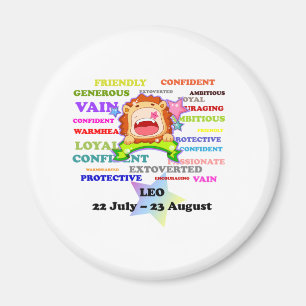 Aimant Lion, le lion, cadeaux faits sur commande