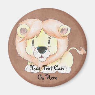 Aimant Lion mignon