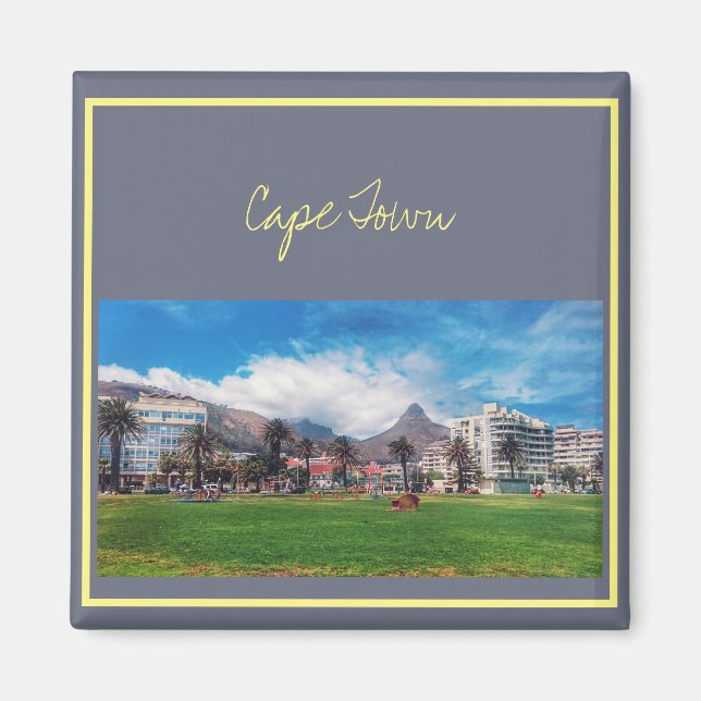 Aimant Lion's Head Le Cap Afrique du Sud (Devant)