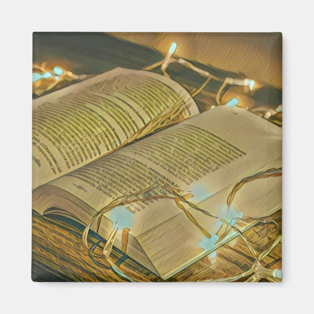 Aimant Lire Le Cadeau Amateurs Pour Bibliothécaire (Devant)