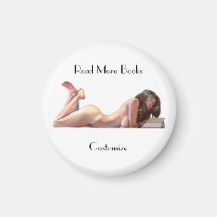 Aimant Lire plus Livres Thunder_Cove