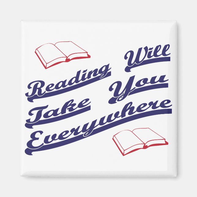 Aimant lire vous emmènera partout (Devant)