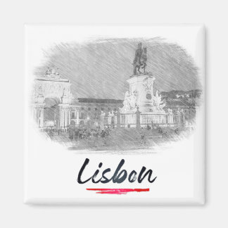 Aimant Lisbonne - Portugal - Praça do Comércio