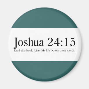 Aimant Lisez la Bible Joshua 24:15