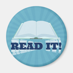 Aimant Lisez-le Allez Promouvoir votre livre ici