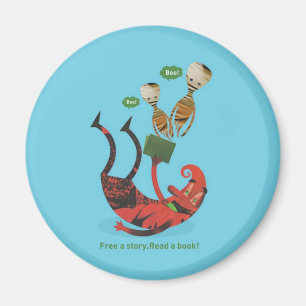 Aimant Lisez plus de livres